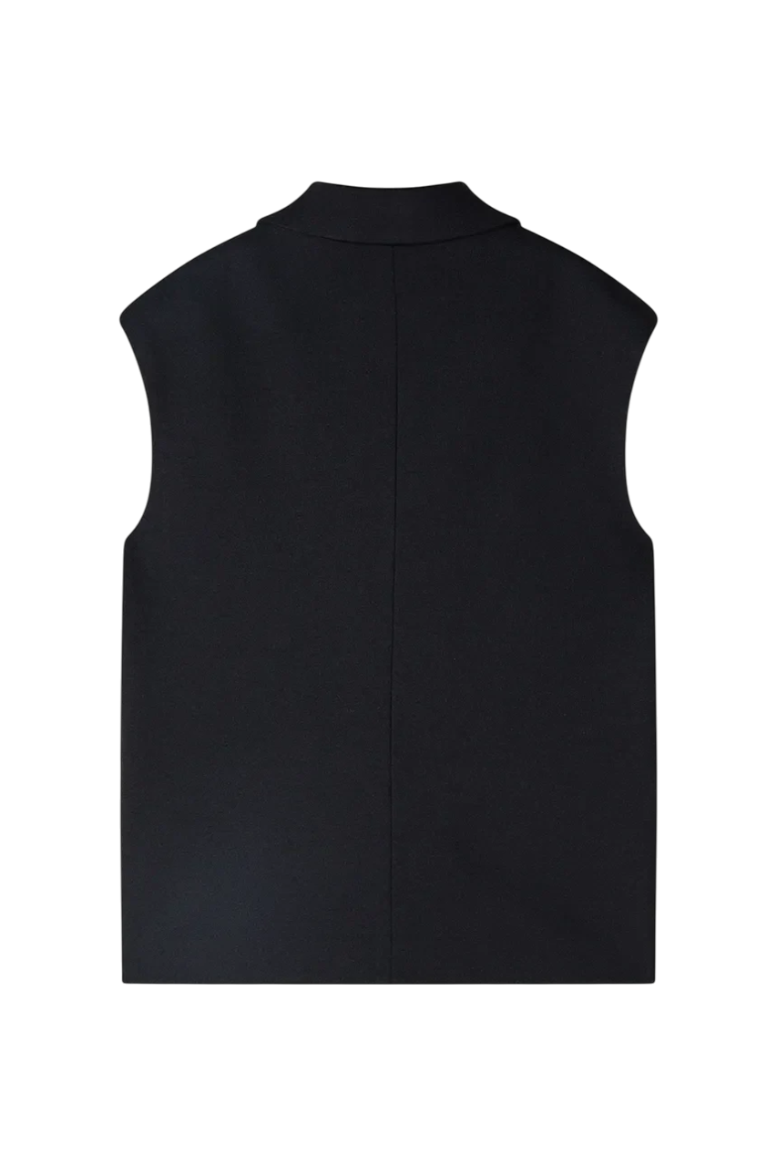Patrizia Pepe gilet monopetto bambina nero 7S0284-A641 K103 PATRIZIA PEPE 