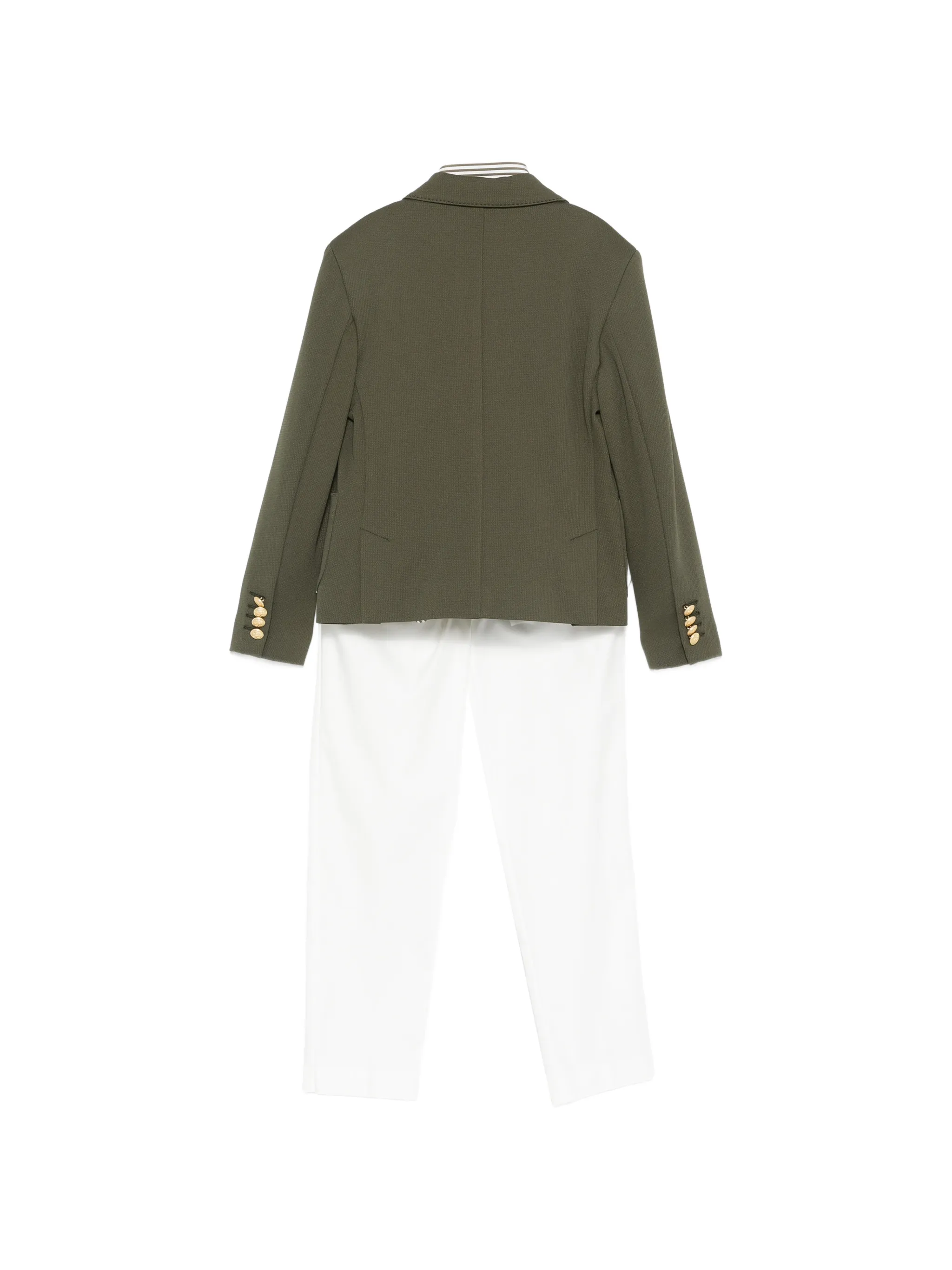 Colori Chiari completo elegante giacca pantaloni camicia verde bianco MJ508369-4906 39 COLORICHIARI 