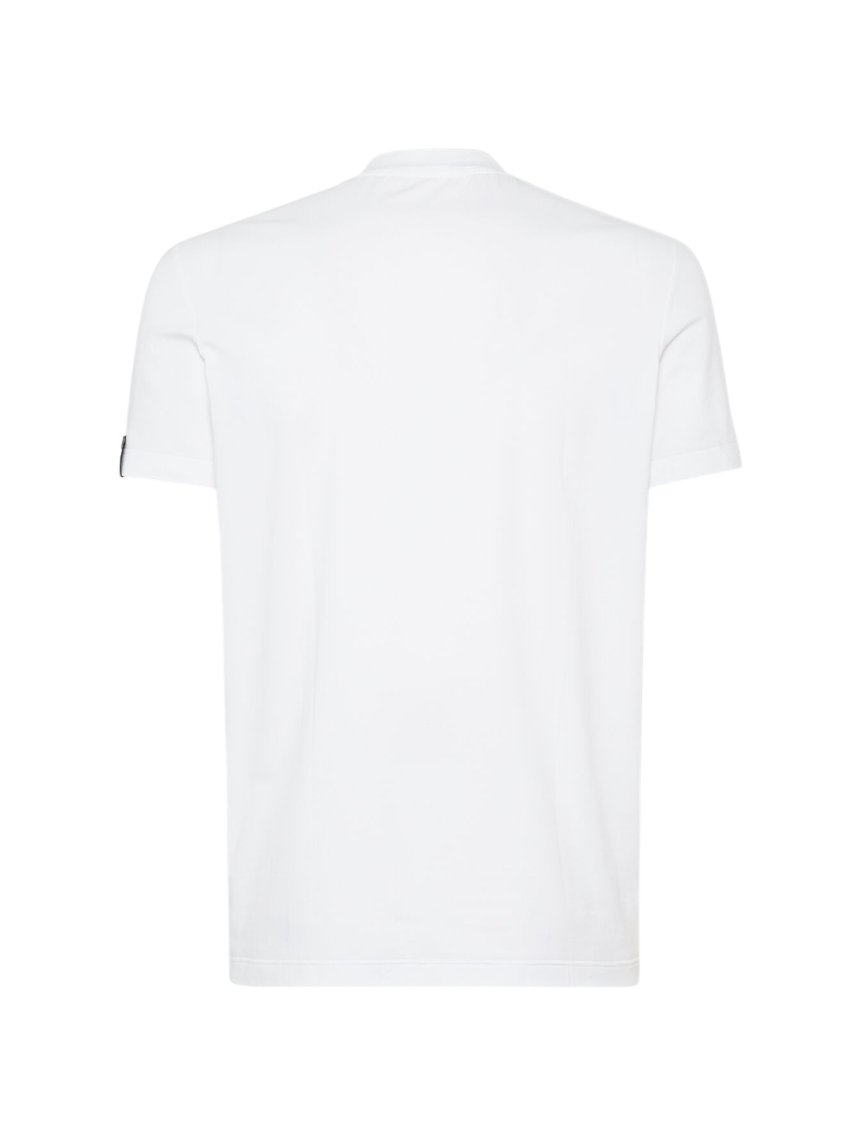 Dsquared2 T-shirt maniche corte in cotone stretch bianco D9M205720 WHITE DSQUARED2 