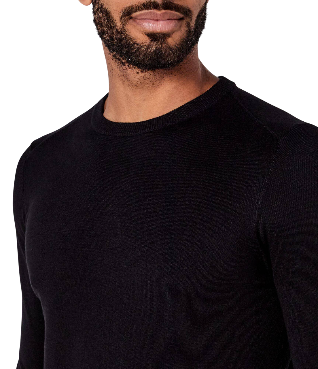 John Richmond maglia girocollo Cuanza nero UMA25054MA BLACK John RICHMOND 