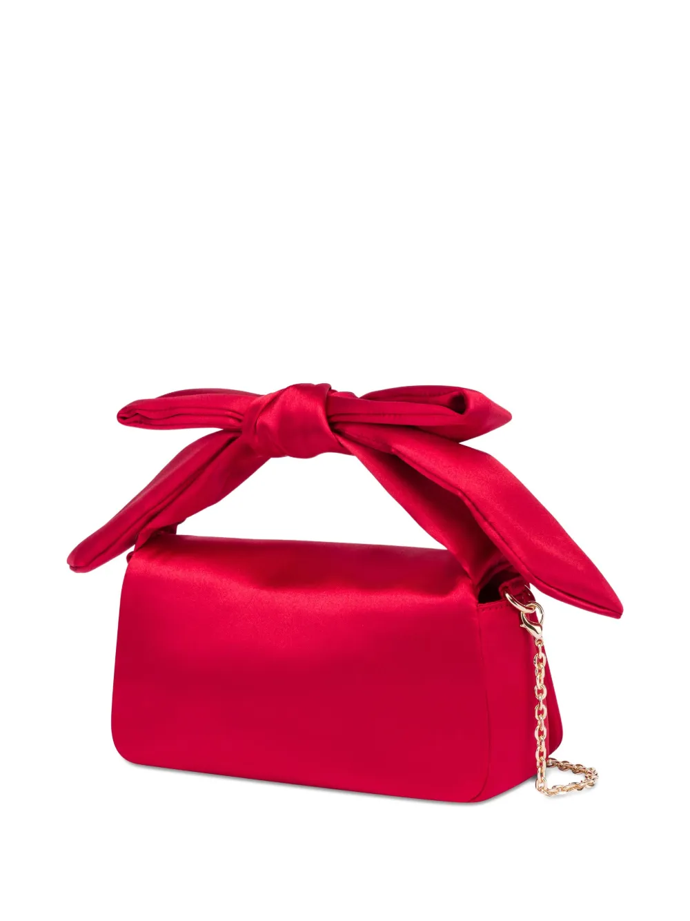 Love Moschino borsa a mano satin con fiocco rosso JC4062PP1O-LV0 500 MOSCHINO LOVE 