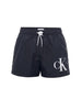 Calvin Klein boxer mare con stampa logo monogram nero