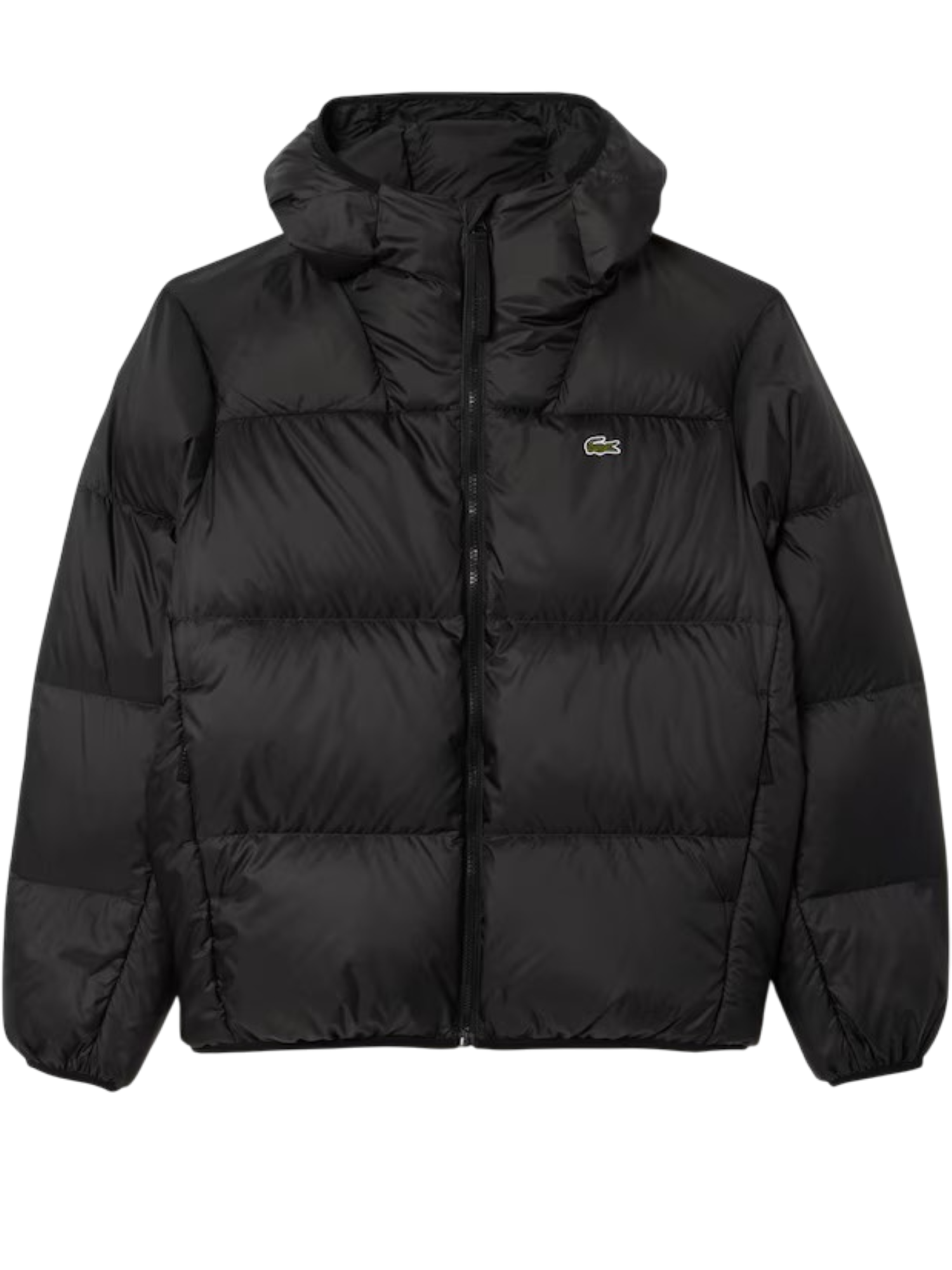 Lacoste piumino impermeabie con cappuccio nero BH2905 031 LACOSTE 