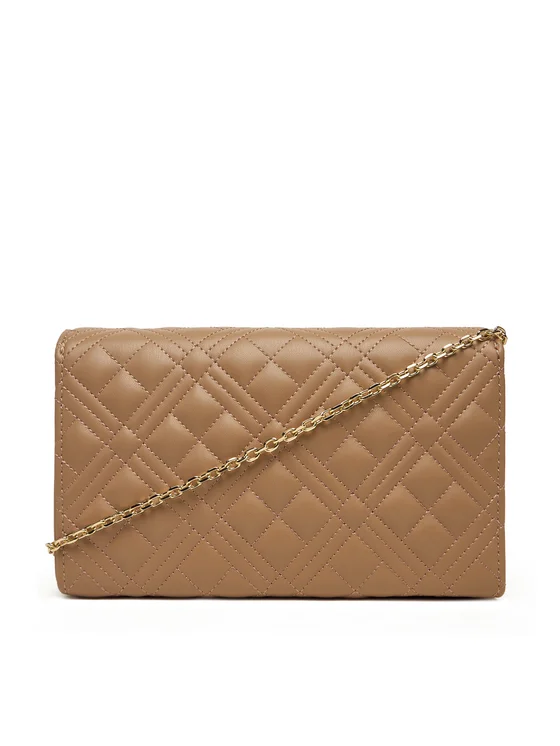 Love Moschino borsa a tracolla in ecopelle trapuntata color nocciola JC4079PP0N-LA0 104 MOSCHINO LOVE 