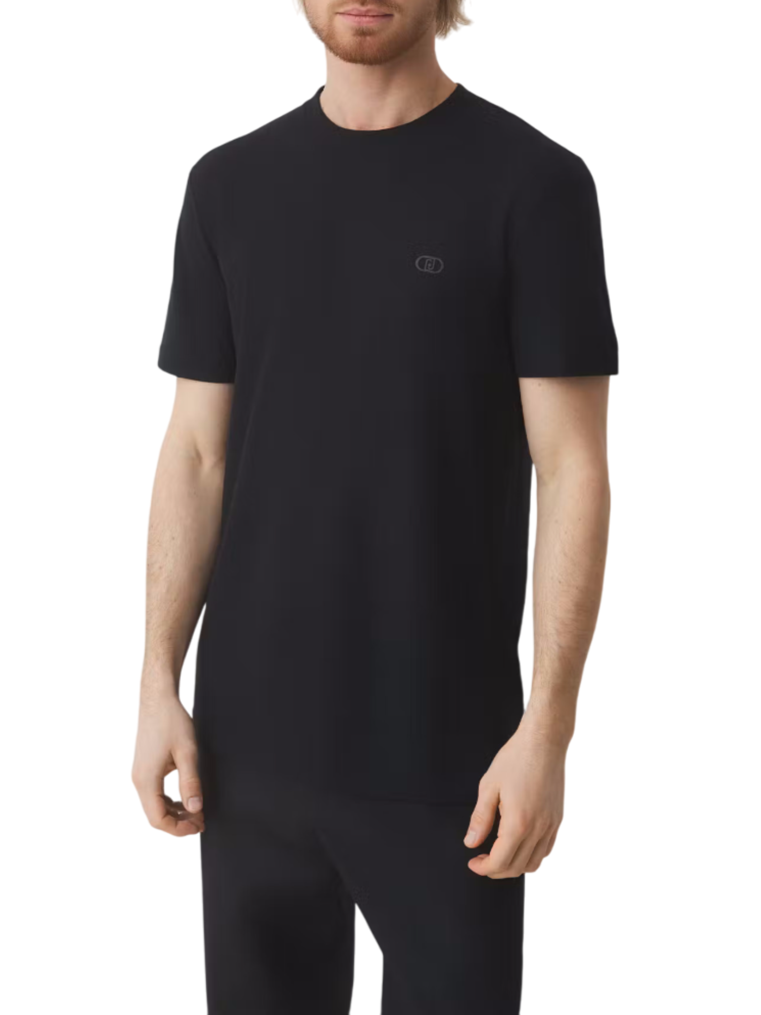 Liu Jo T-shirt manica corta basic in cotone nero QA5171J4800 22222 LIU JO 