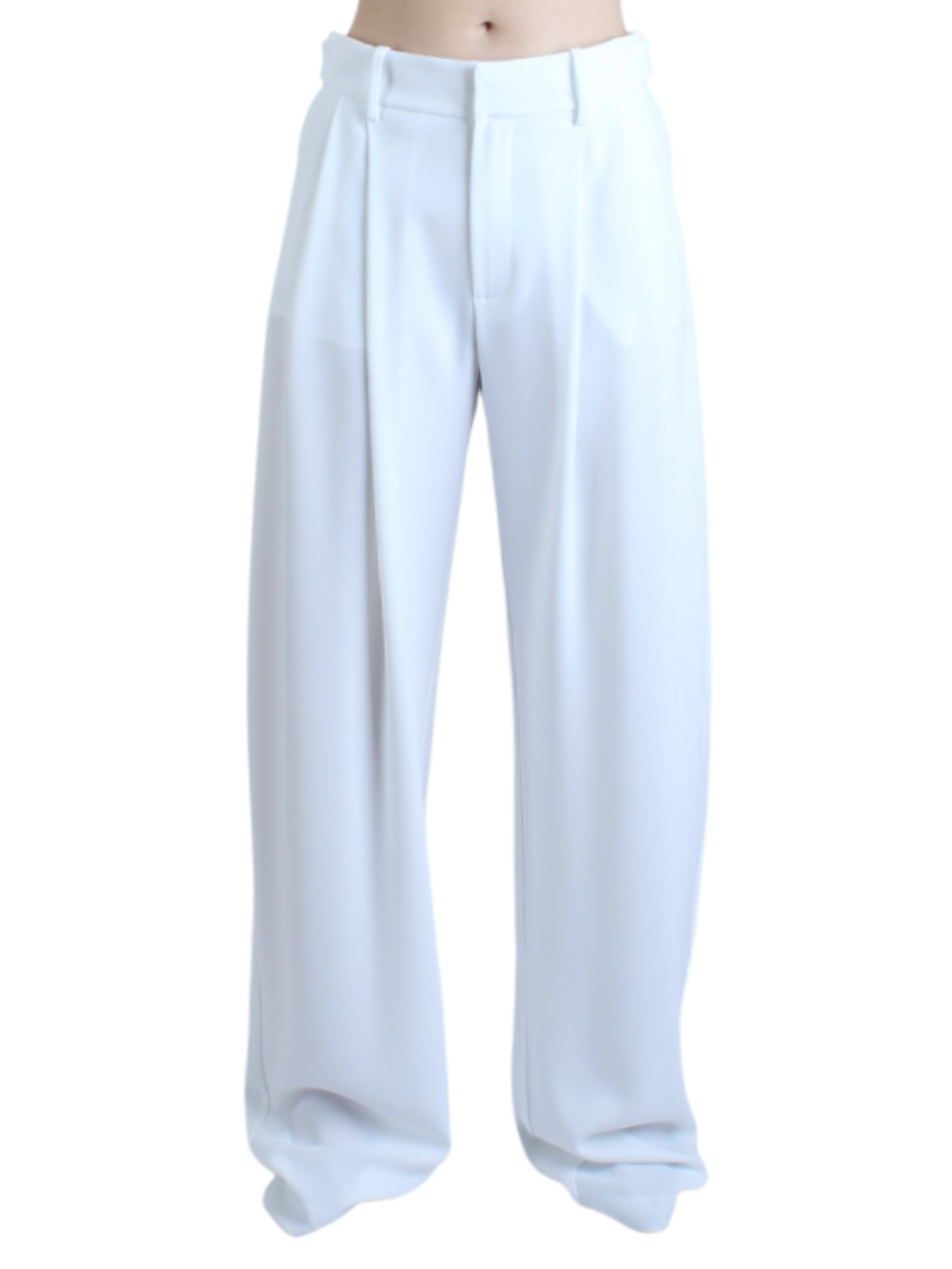 Aniye By pantaloni a palazzo con pinces bianco 185564 00268 ANIYE BY 