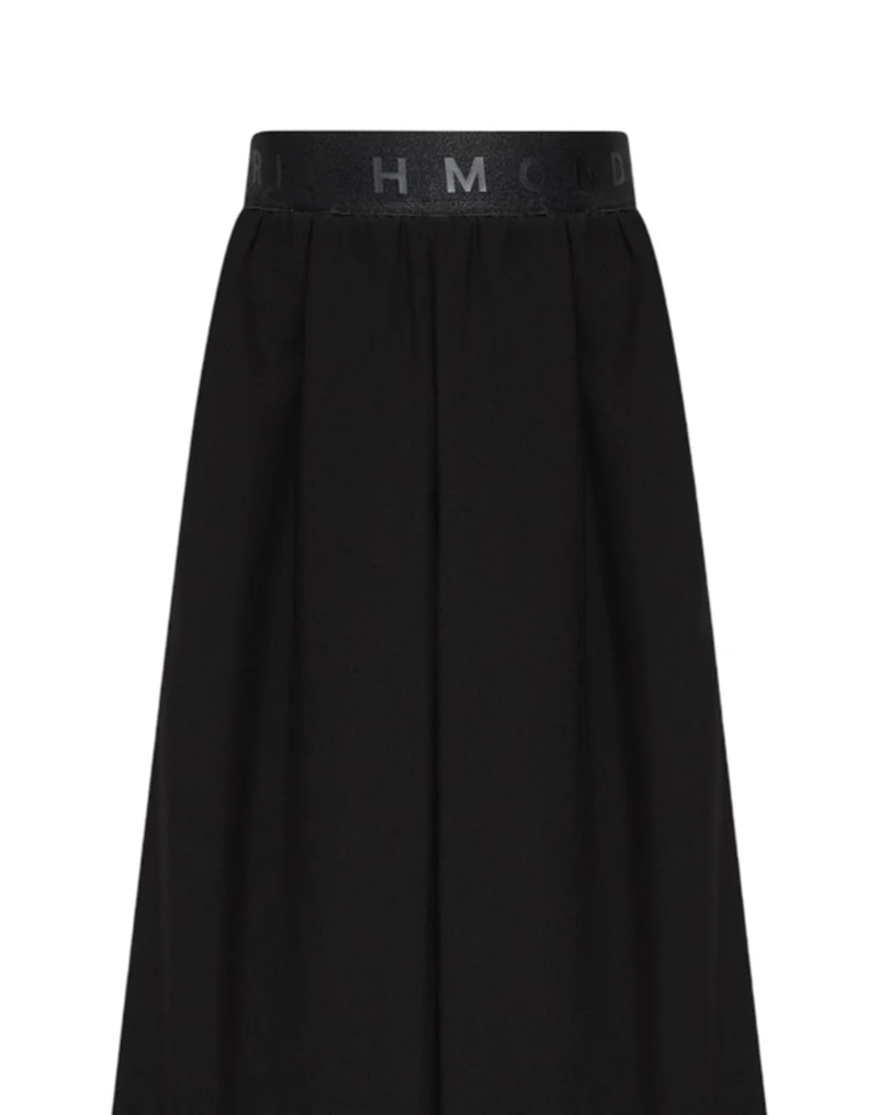John Richmond pantaloni gamba larga bambina con pinces nero RGP26066PA BLACK John RICHMOND 