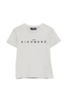 John Richmond T-shirt bambino manica corta con logo grigio