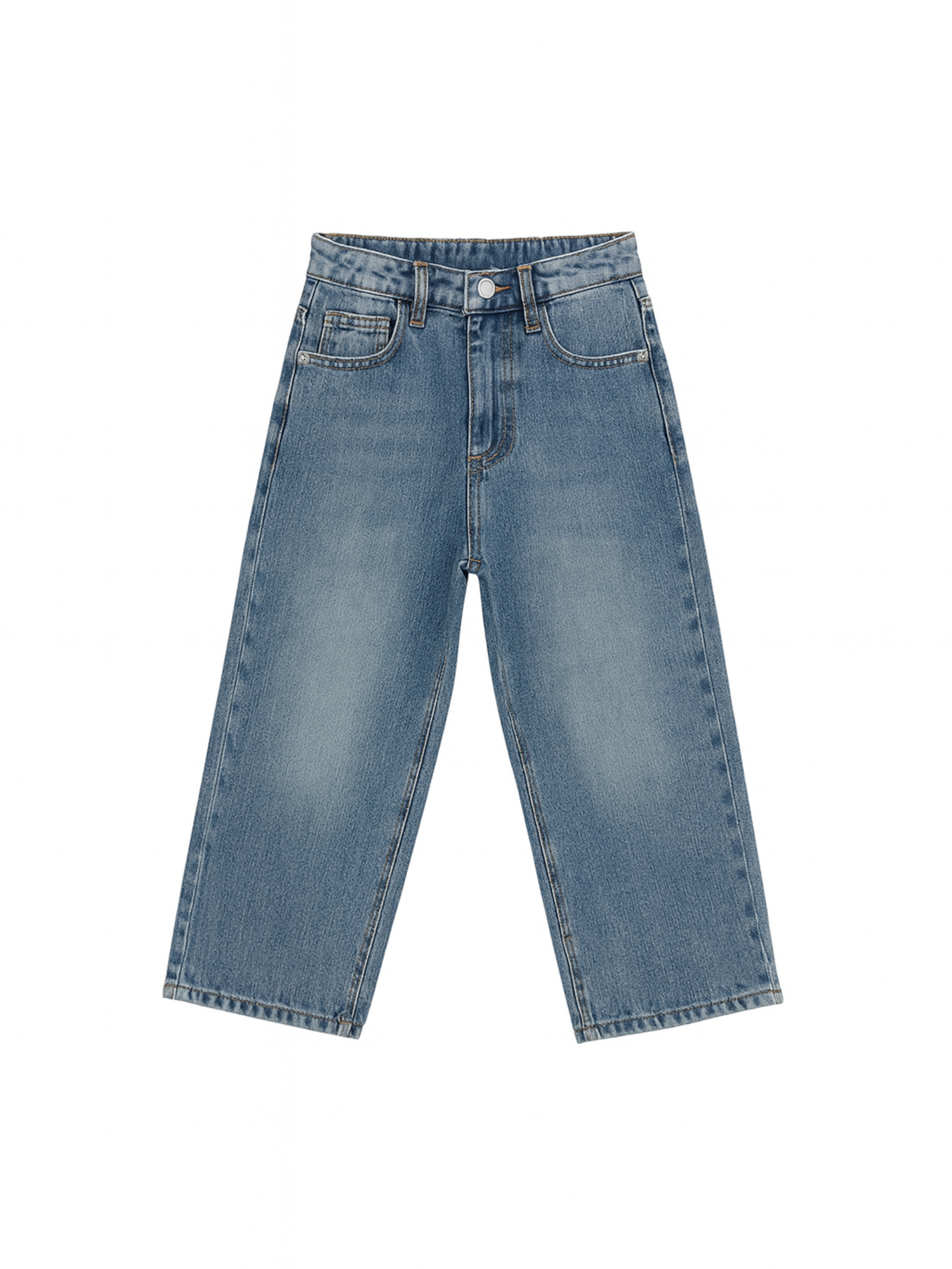 John Richmond jeans Finney bambino gamba dritta lavaggio blu RBA25243JE DENIM BLUE MEDIUM John RICHMOND 