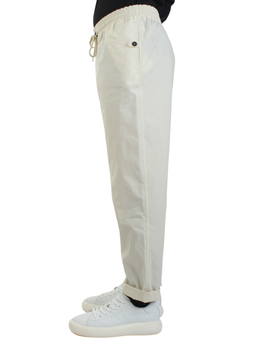 Alta Tensione pantaloni gamba dritta beige 2574K-MIMOSA LATTE ALTA TENSIONE 