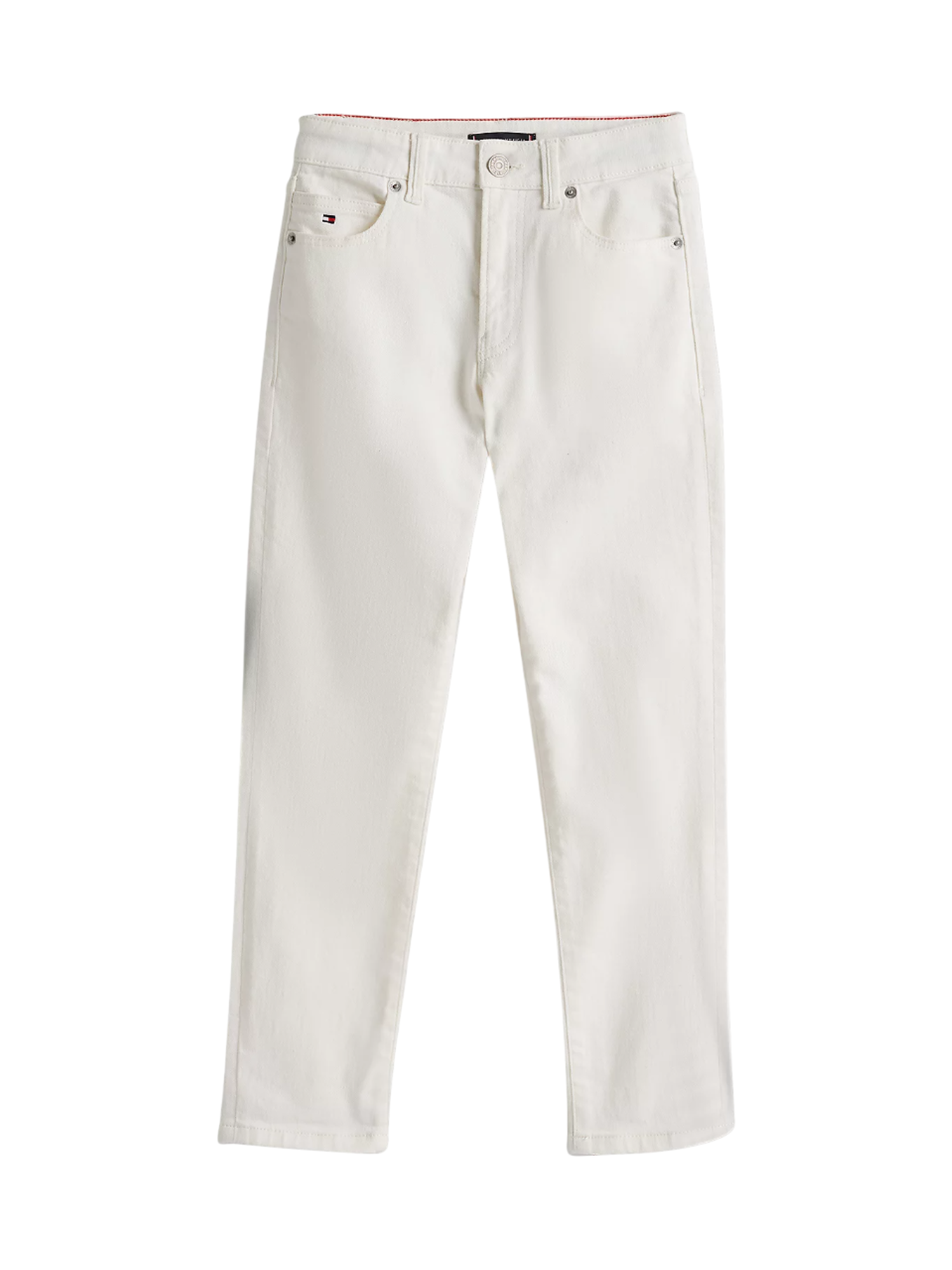 Tommy Hilfiger jeans gamba slim in denim bianco KB0KB09773 YBR Tommy Hilfiger 