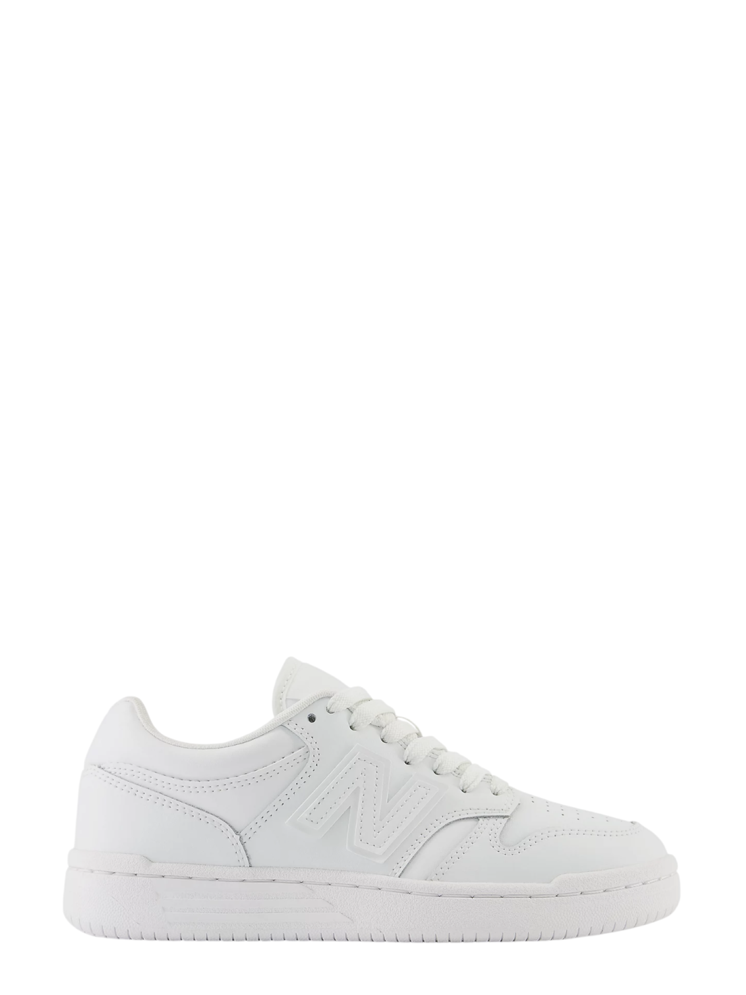New Blance sneakers unisex bambino in ecopelle bianco GSB480 3W NEW BALANCE 