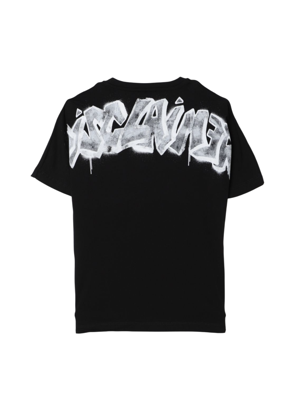 Disclaimer T-shirt in jersey manica corta nero 58407 NERO-ST.BIANCA DISCLAIMER 