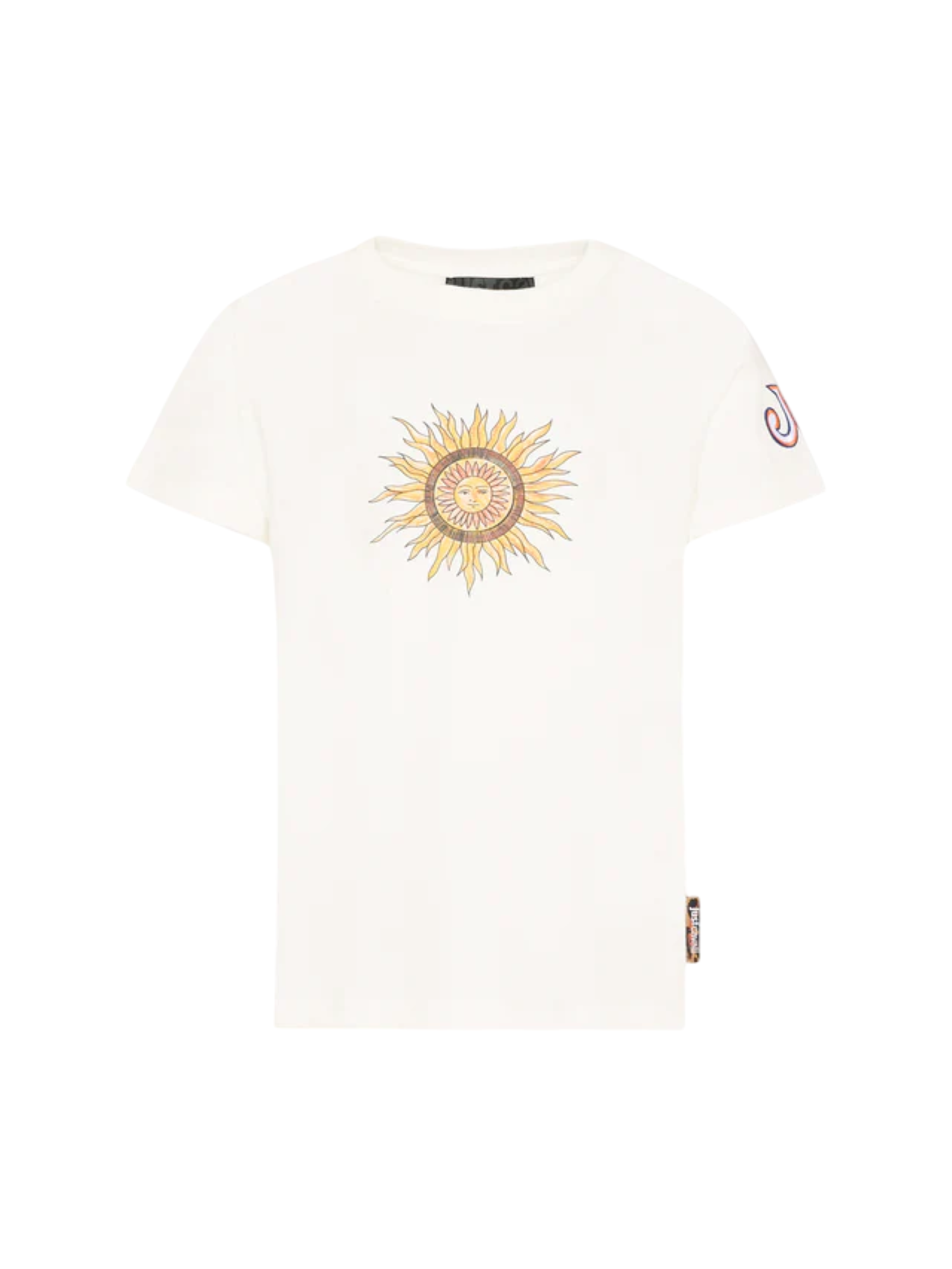 Just Cavalli T-shirt bambino con stampe multicolor panna JBP26076TS PRISTINE JUST CAVALLI 