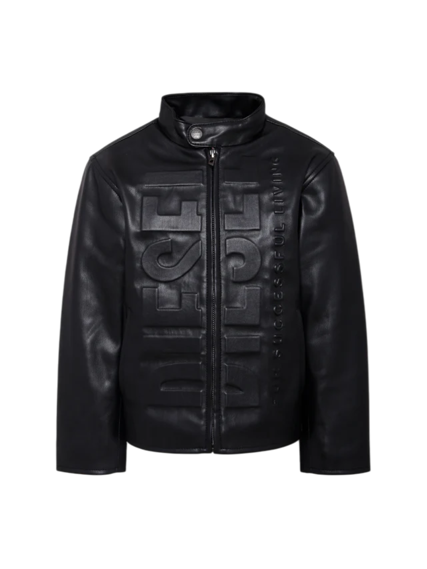 Diesel giubbino biker in ecopelle con logo nero J02404-KXB9D K900 DIESEL 