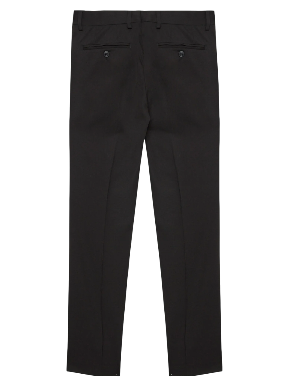 Jack&Jones pantaloni eleganti Solar slim fit nero 12203547 BLACK JACK&JONES JUNIOR 