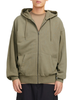 Jack&Jones felpa con zip uomo verde salvia