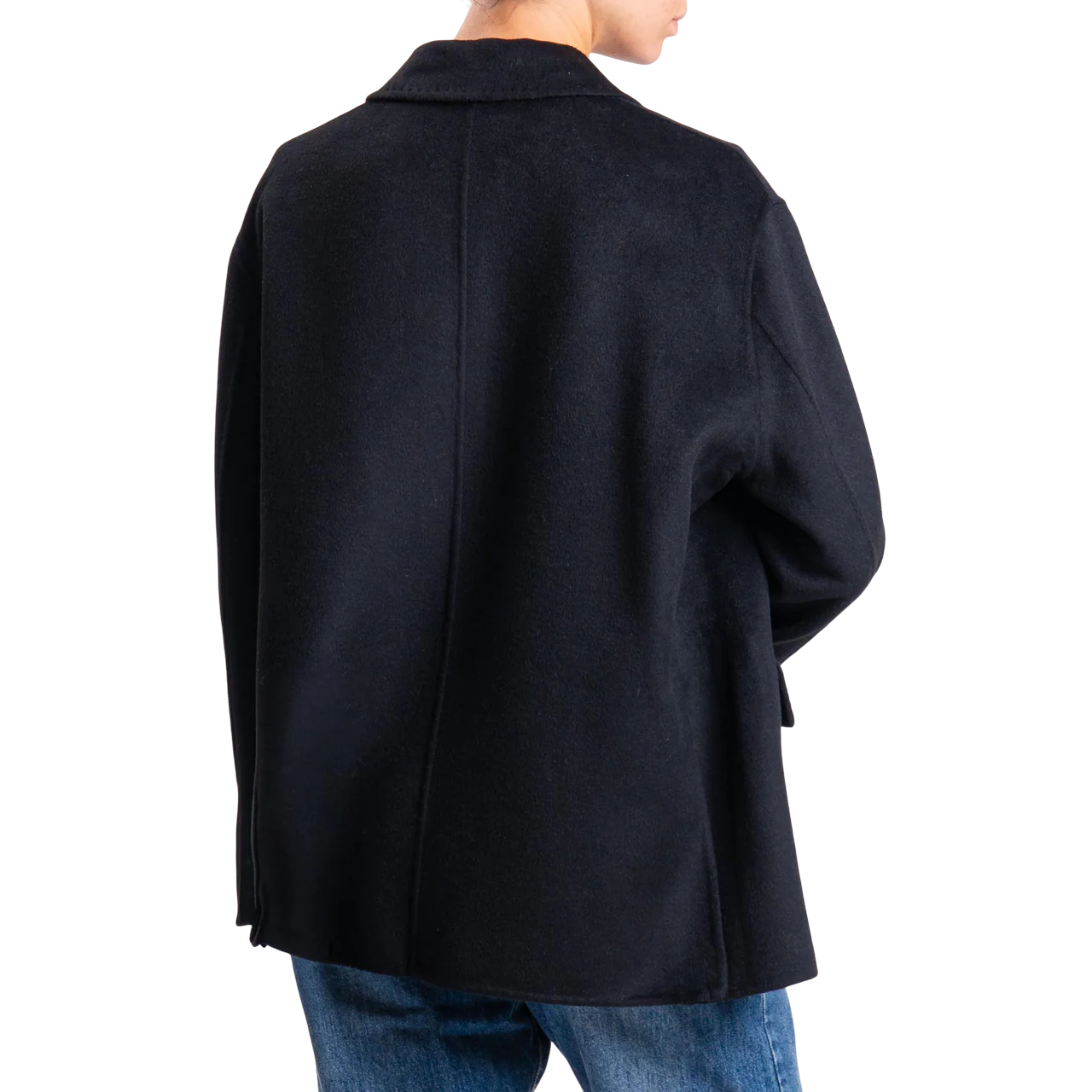 Vicolo cappotto in panno misto lana nero TF0005 NERO VICOLO 