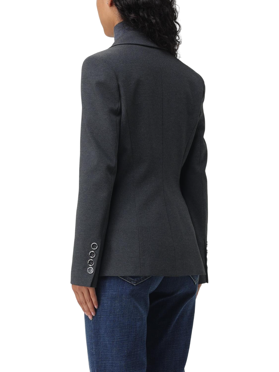 Pinko giacca blazer Signum monopetto grigio