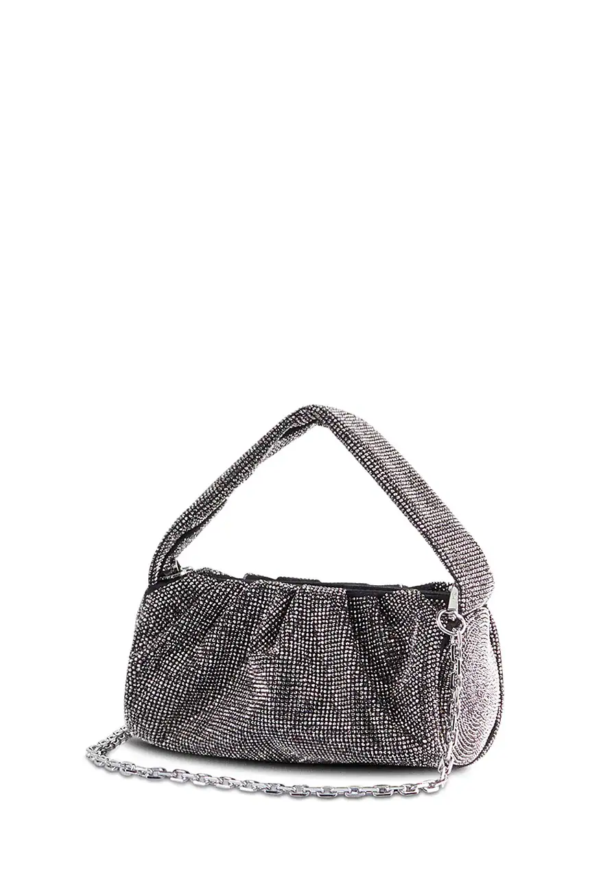 Patrizia Pepe borsa a mano bambina con strass nero 7B0024-M017 F1TU PATRIZIA PEPE 