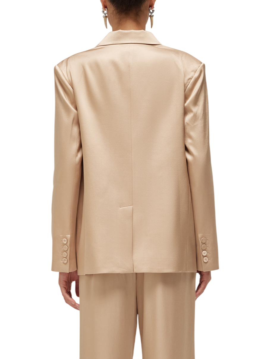 Blugirl giacca blazer donna satin beige RA6156T448A 61212 BLUGIRL 
