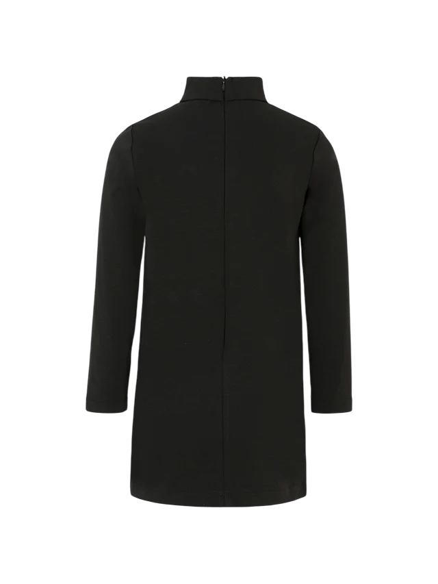 John Richmond abito dolcevita Tasam con logo strass nero RGA25178VE BLACK John RICHMOND 