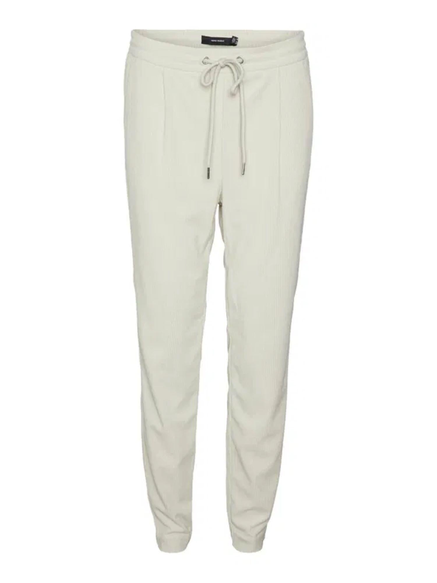 Vero Moda pantalone in velluto nora bianchi 10312874 BIRCH VERO MODA 