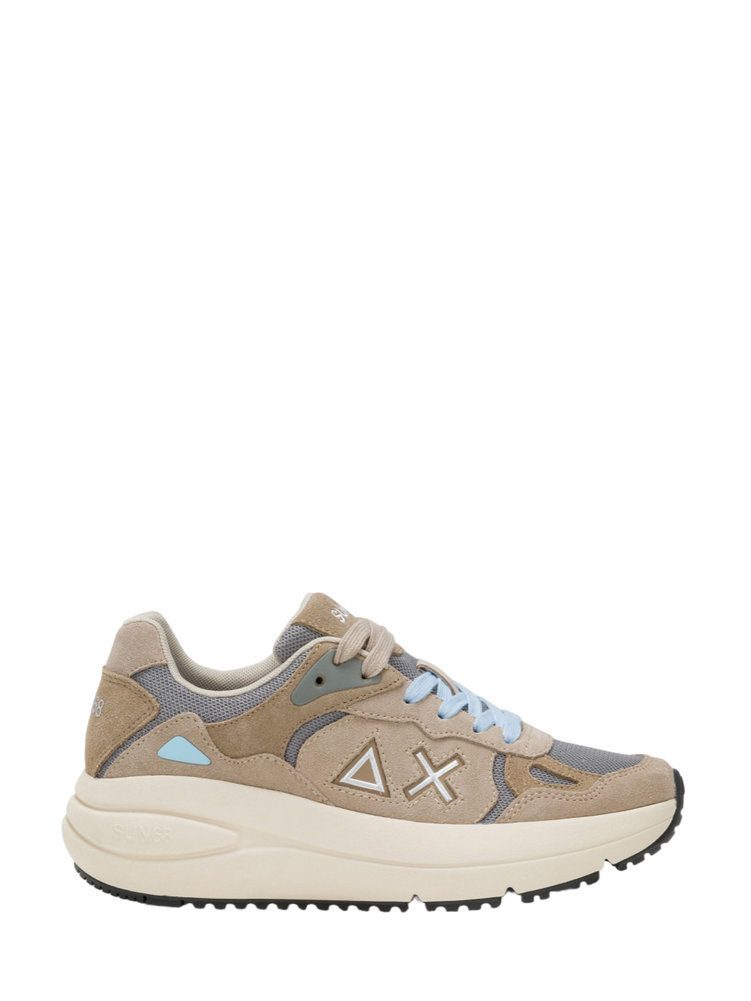 Sun68 sneakers Venus in suede e mesh beige Z44228 BEIGE SUN68 