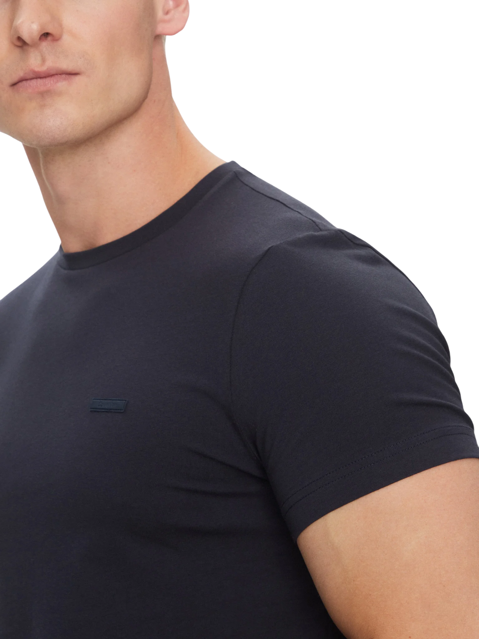 Calvin Klein T-shirt manica corta slim fit blu K10K112724 CEF Calvin Klein 