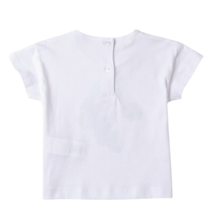 iDo T-shirt manica corta con sirenetta bianco 4B513 0113 iDO 