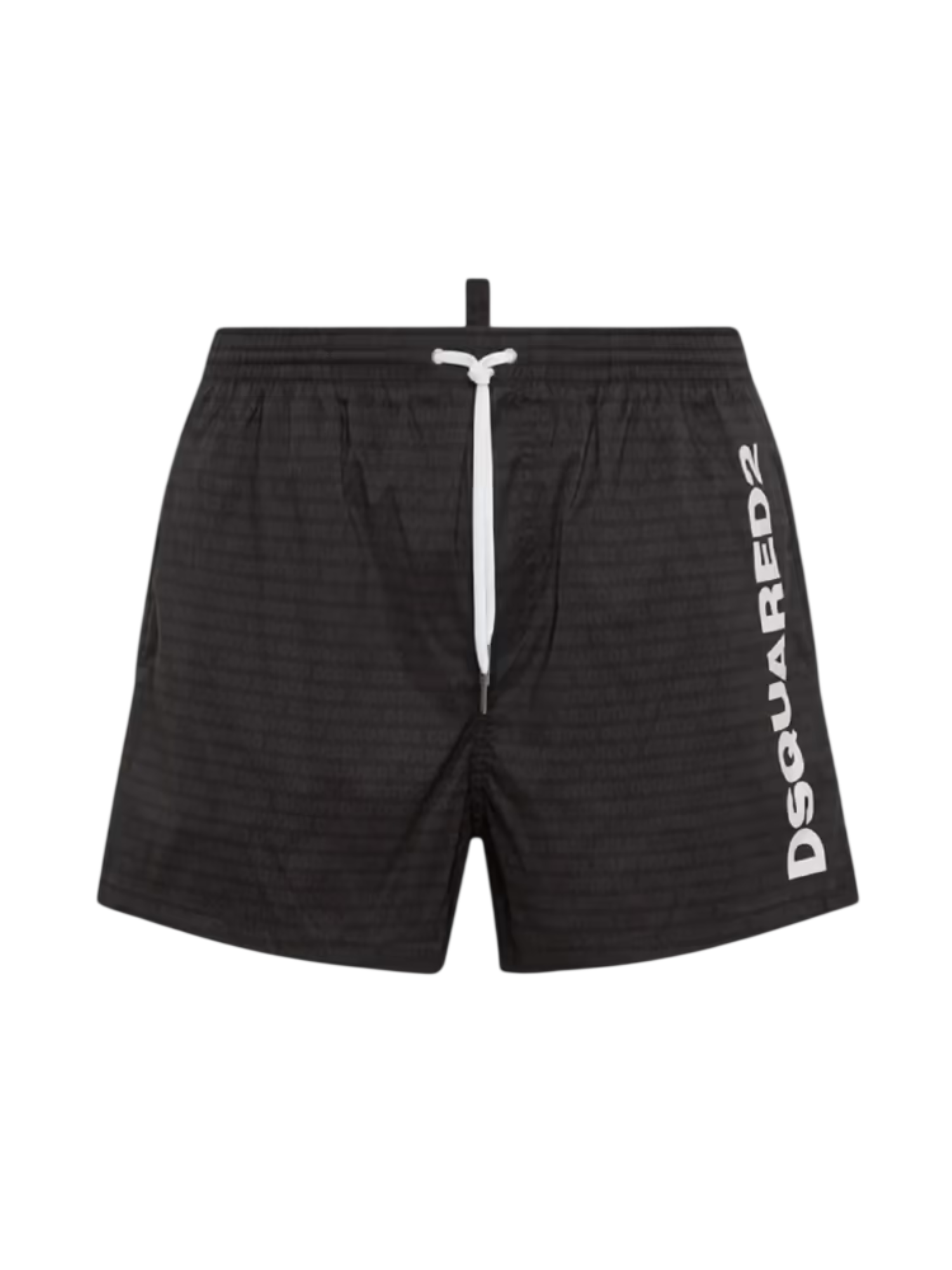 Dsquared2 boxer mare uomo con logo all over nero D7B646600 010 DSQUARED2 