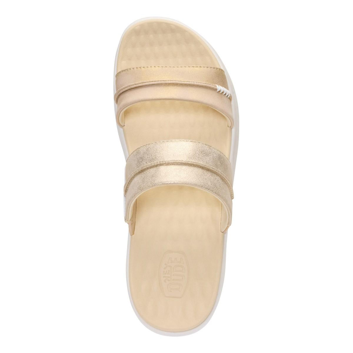 Hey Dude ciabatte platform Austin Slide Classic platino 45256 9JU HEY DUDE 