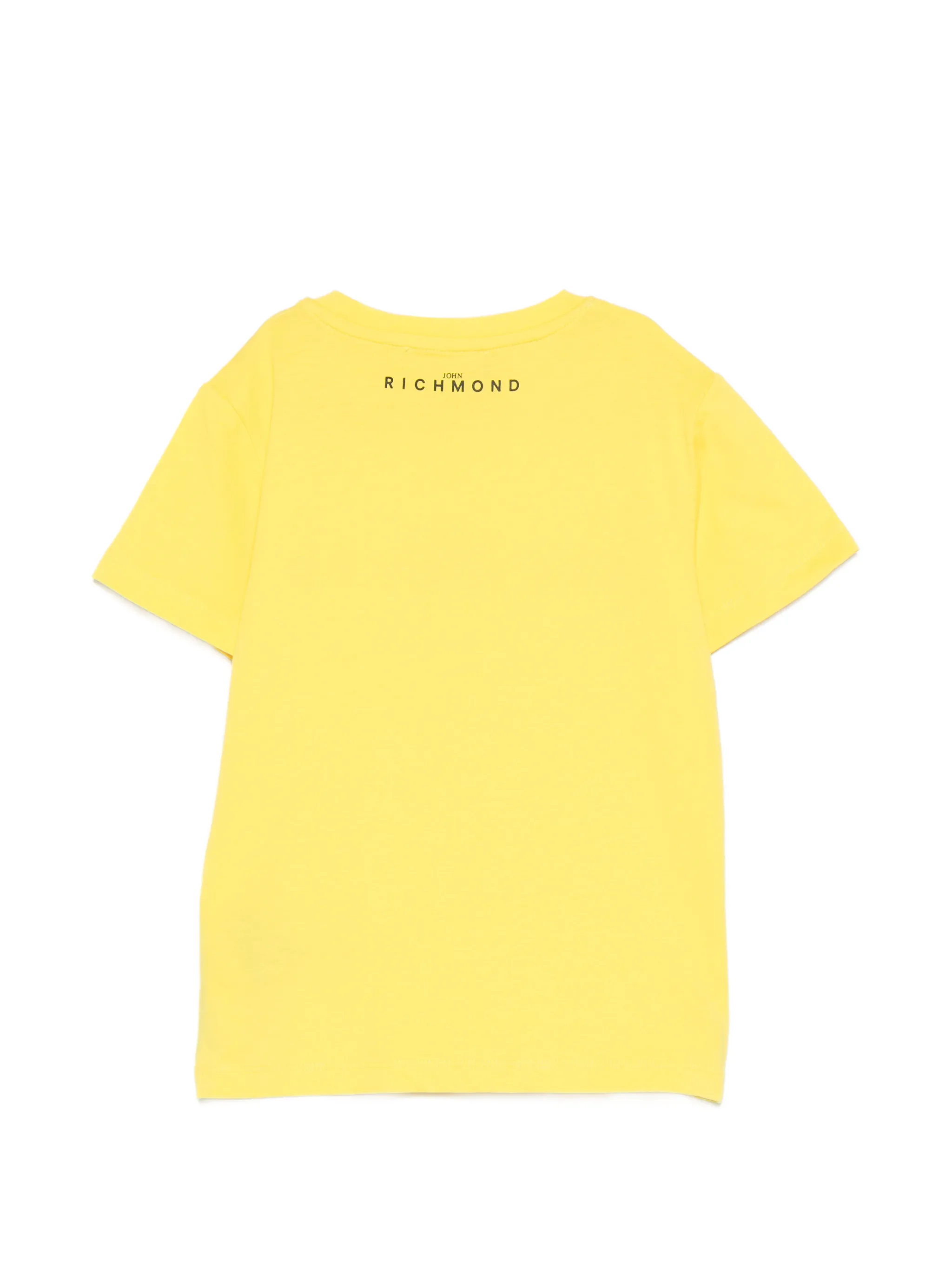 John Richmond T-shirt bambino manica corta con logo giallo RBP26008TS YELLOW BUTTERCUP John RICHMOND 