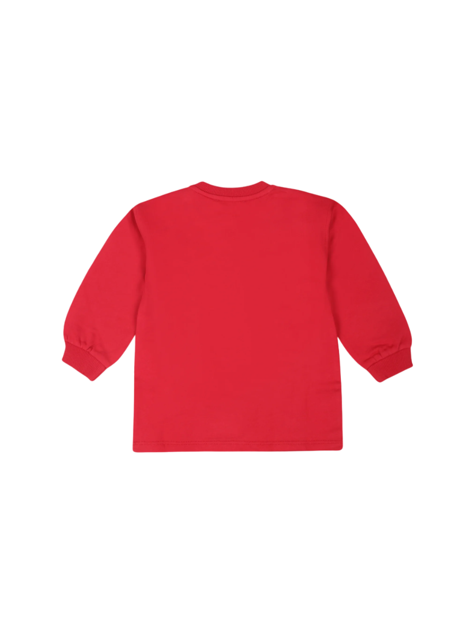 Moschino abito in felpa con stampa orsetti Toy rosso