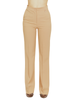 Relish pantaloni flare vita alta Indianapolis beige