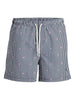 Jack&Jones boxer mare uomo a righe blu bianco