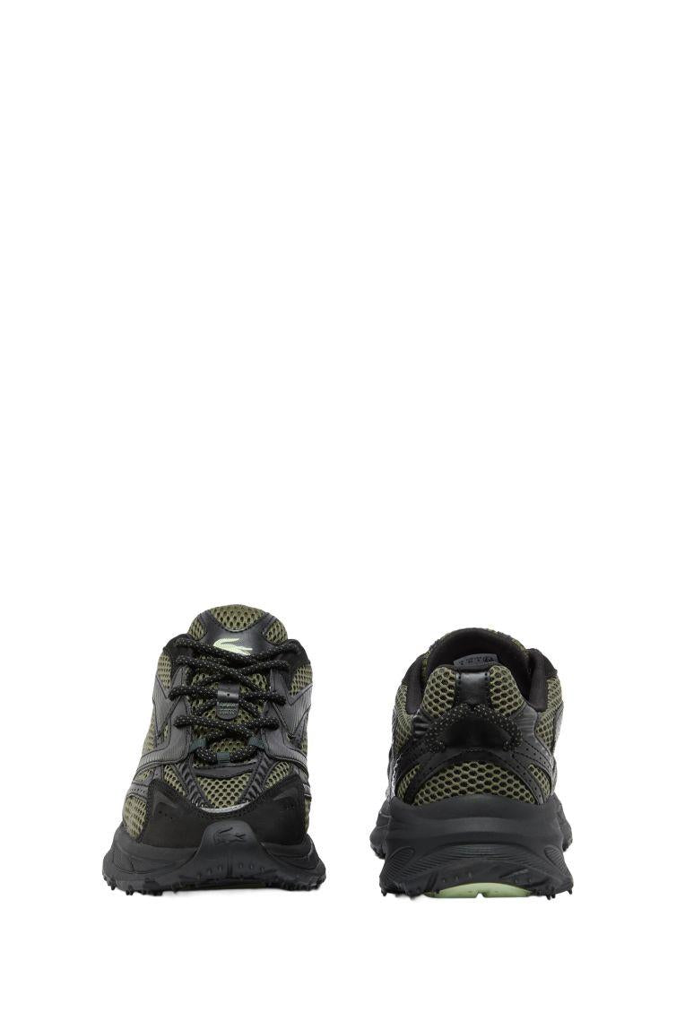 Lacoste sneakers uomo in mesh e pelle nero verde 50SMA0122 5E5 LACOSTE 