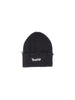 Disclaimer cappello in maglia bambino nero