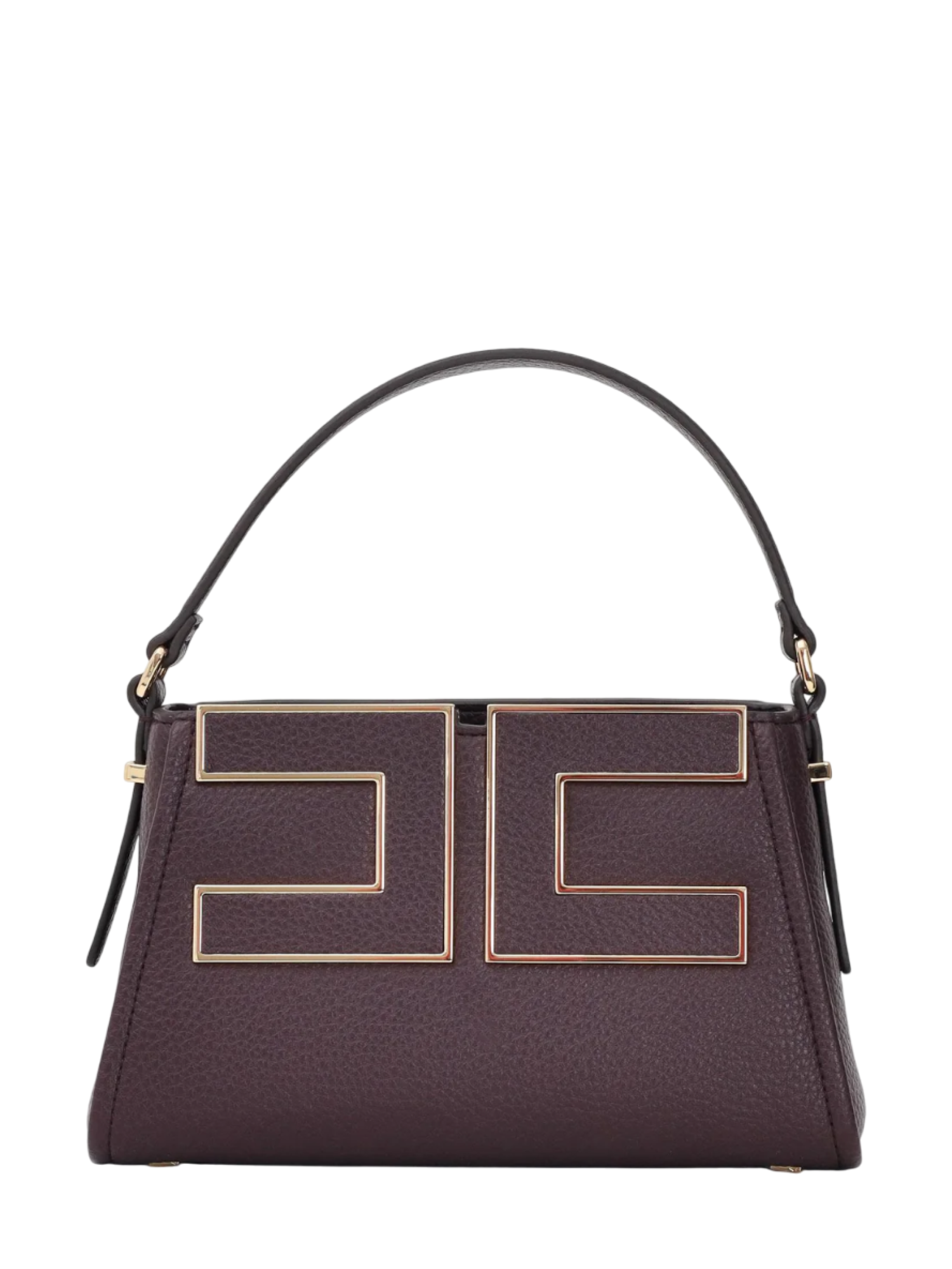 Elisabetta Franchi borsa in ecopelle con logo borgogna BS36A56E2 EA4 ELISABETTA FRANCHI 