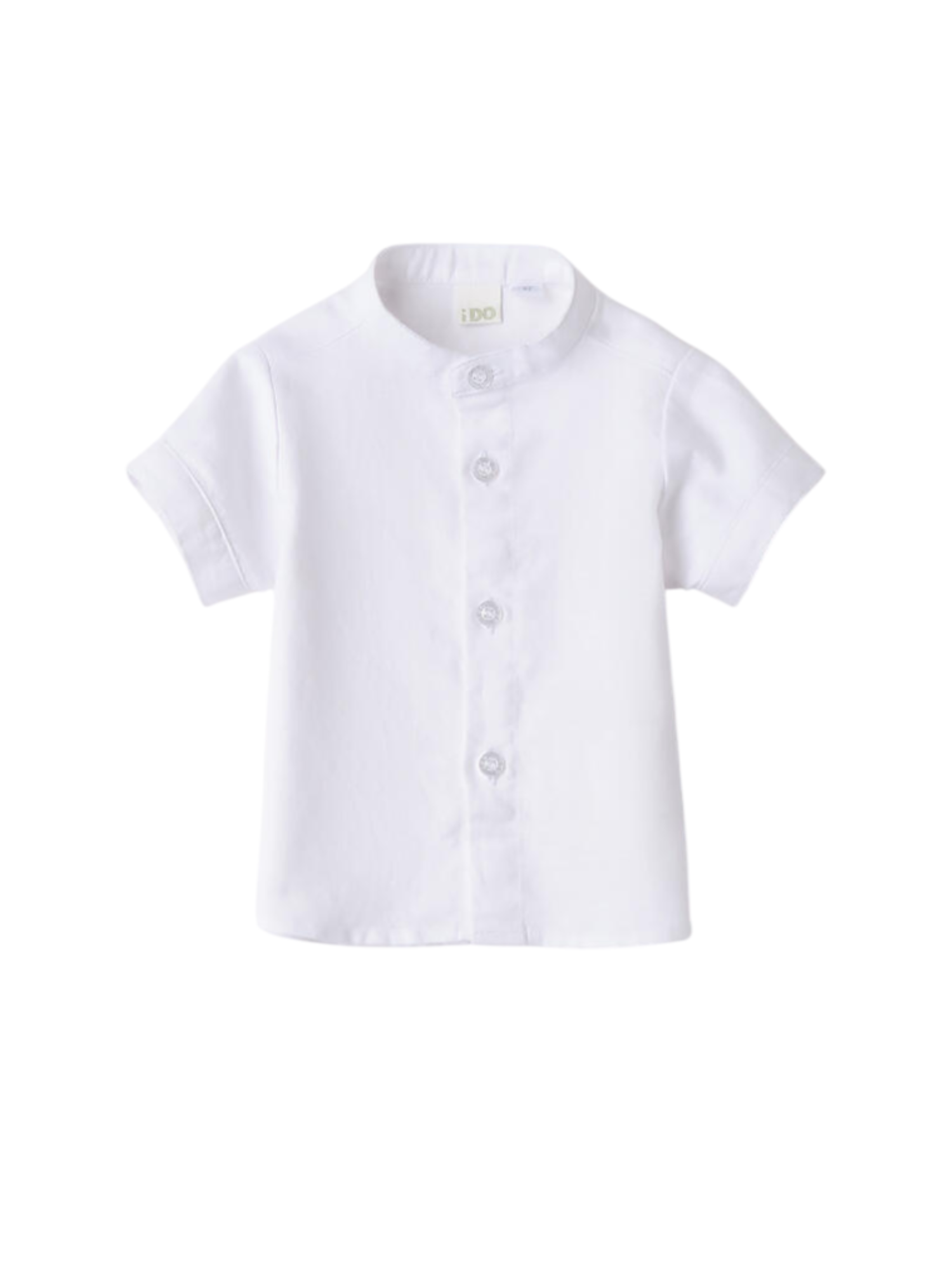 iDo camicia alla coreana maniche corte bianco 4B159 0113 iDO 