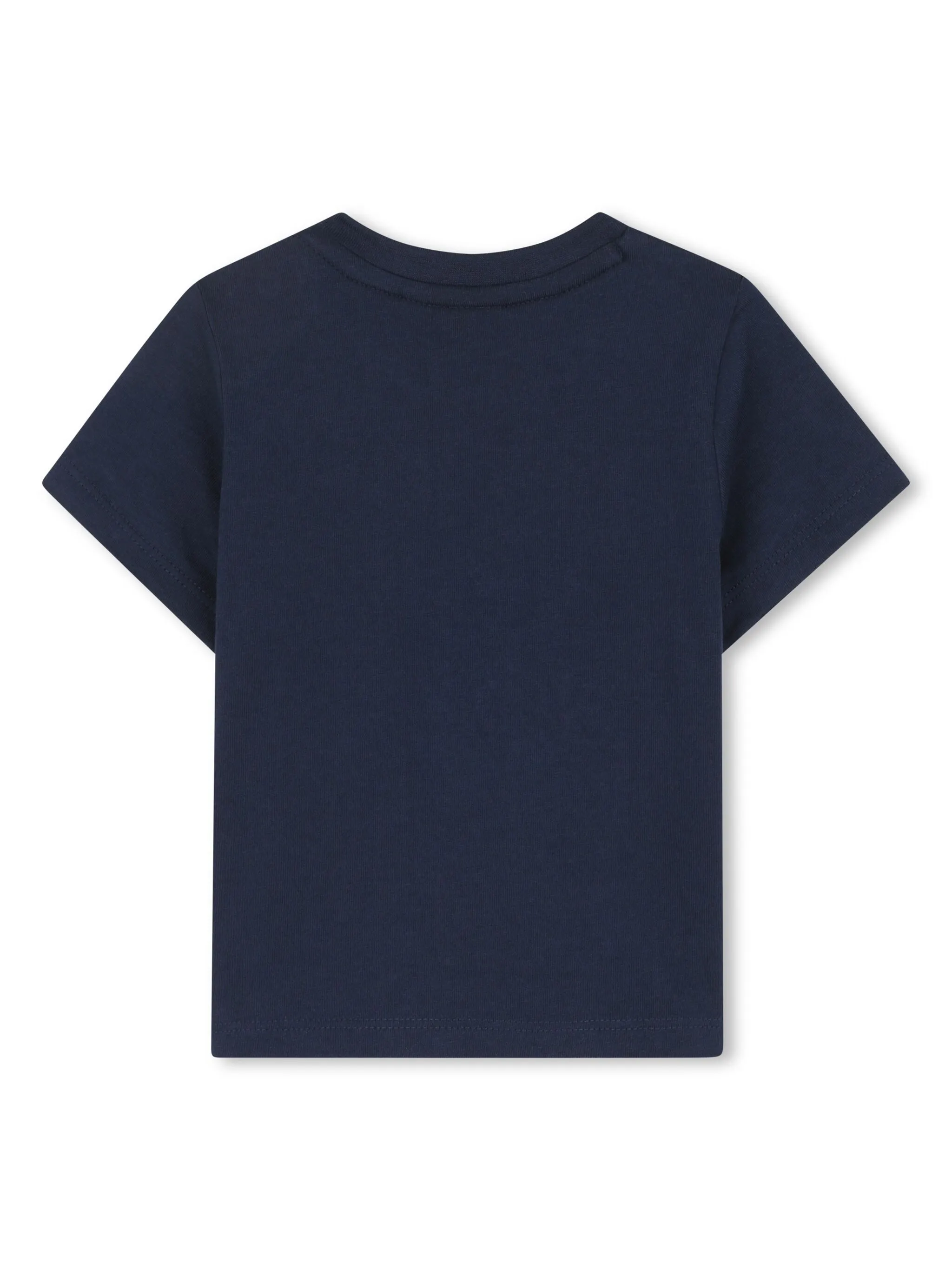Boss T-shirt neonato maniche corte con logo blu J52113 MARINE BOSS 