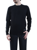 John Richmond maglia girocollo Cealio in misto viscosa nero