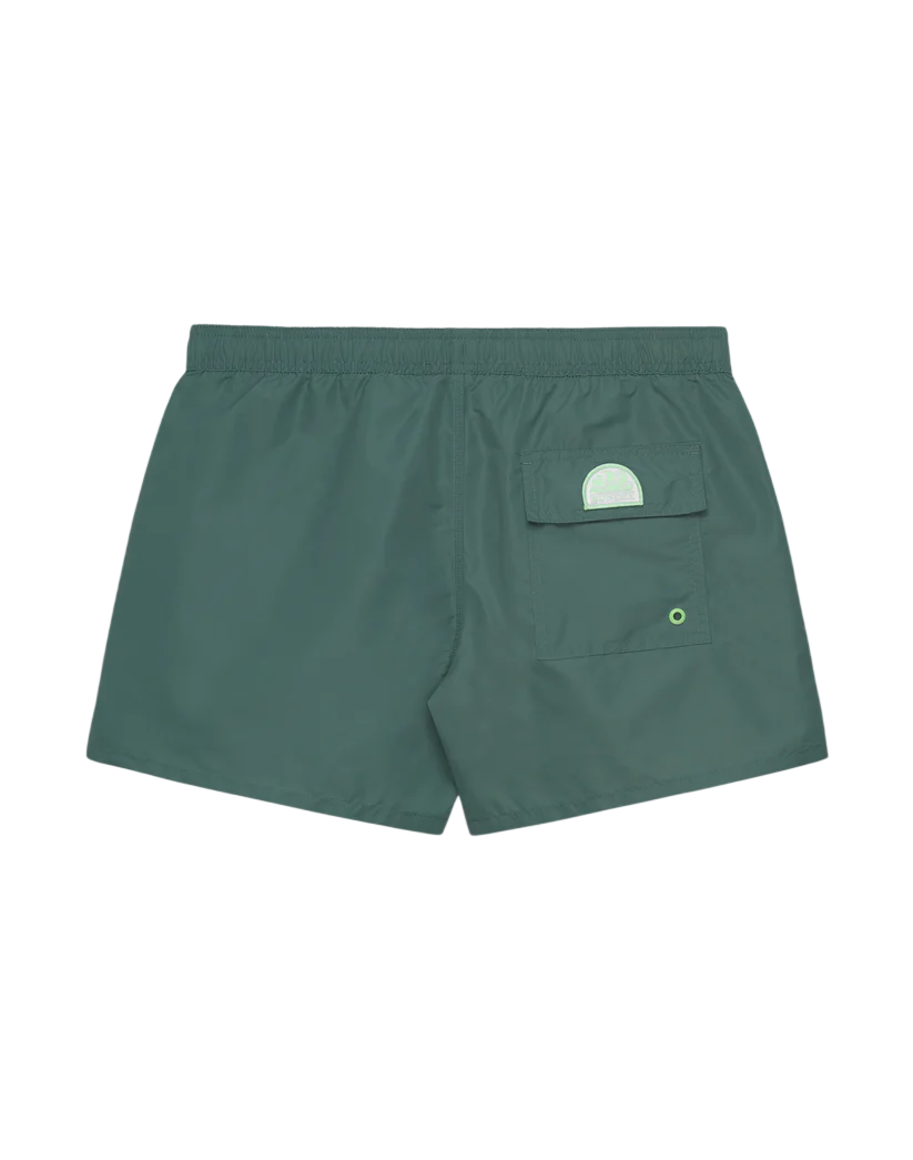Sundek boxer mare uomo con logo verde salvia M700BDTA100 A1602 SUNDEK 