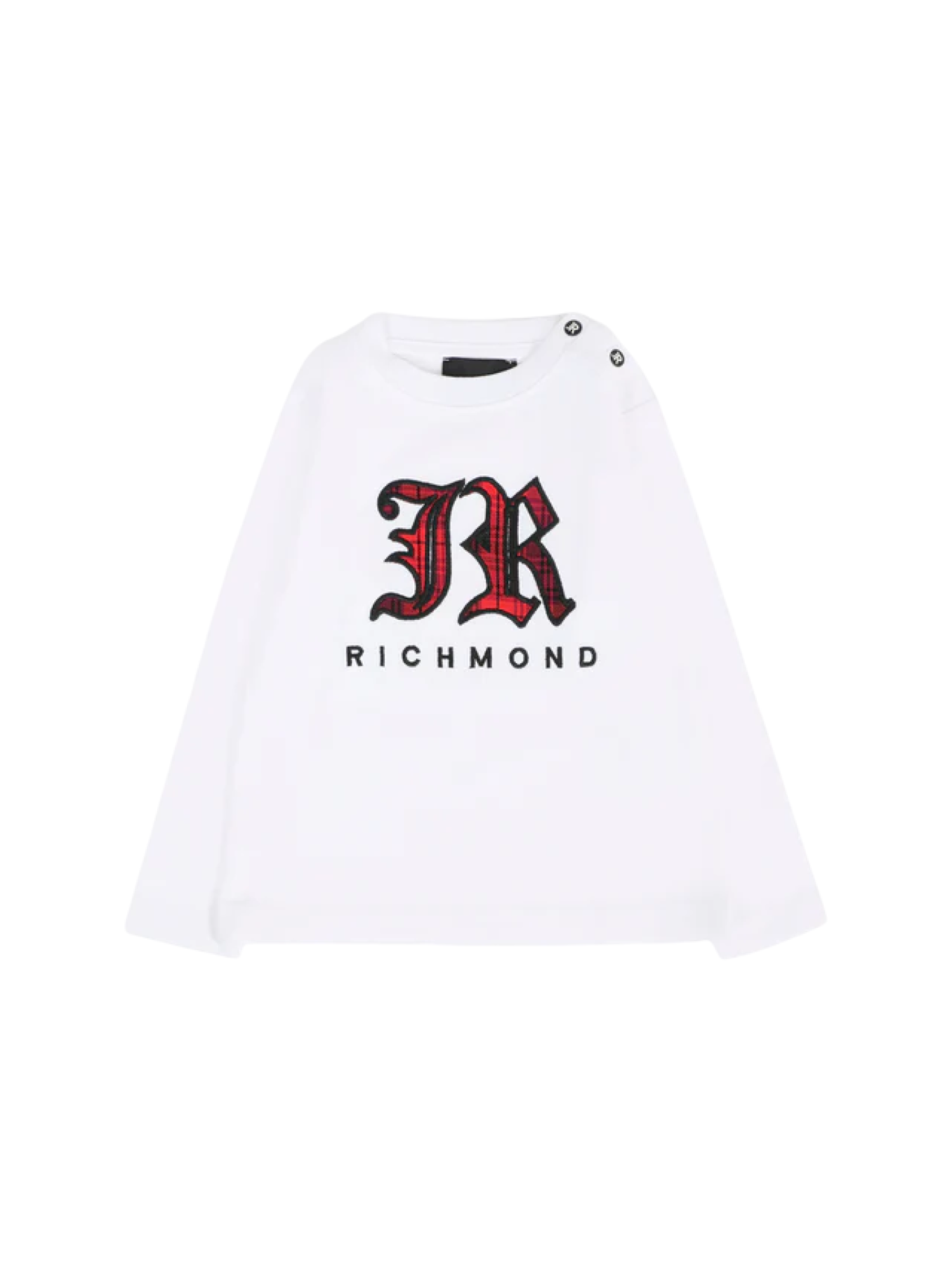 John Richmond T-shirt neonato manica lunga bianco RIA25035TS WHITE John RICHMOND 