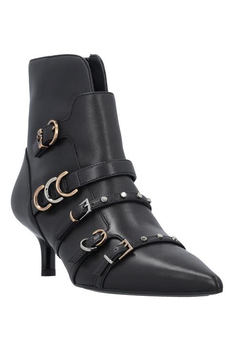 Pinko stivali tronchetti Gloria con fibbie nero SD0361P087 Z99 PINKO 