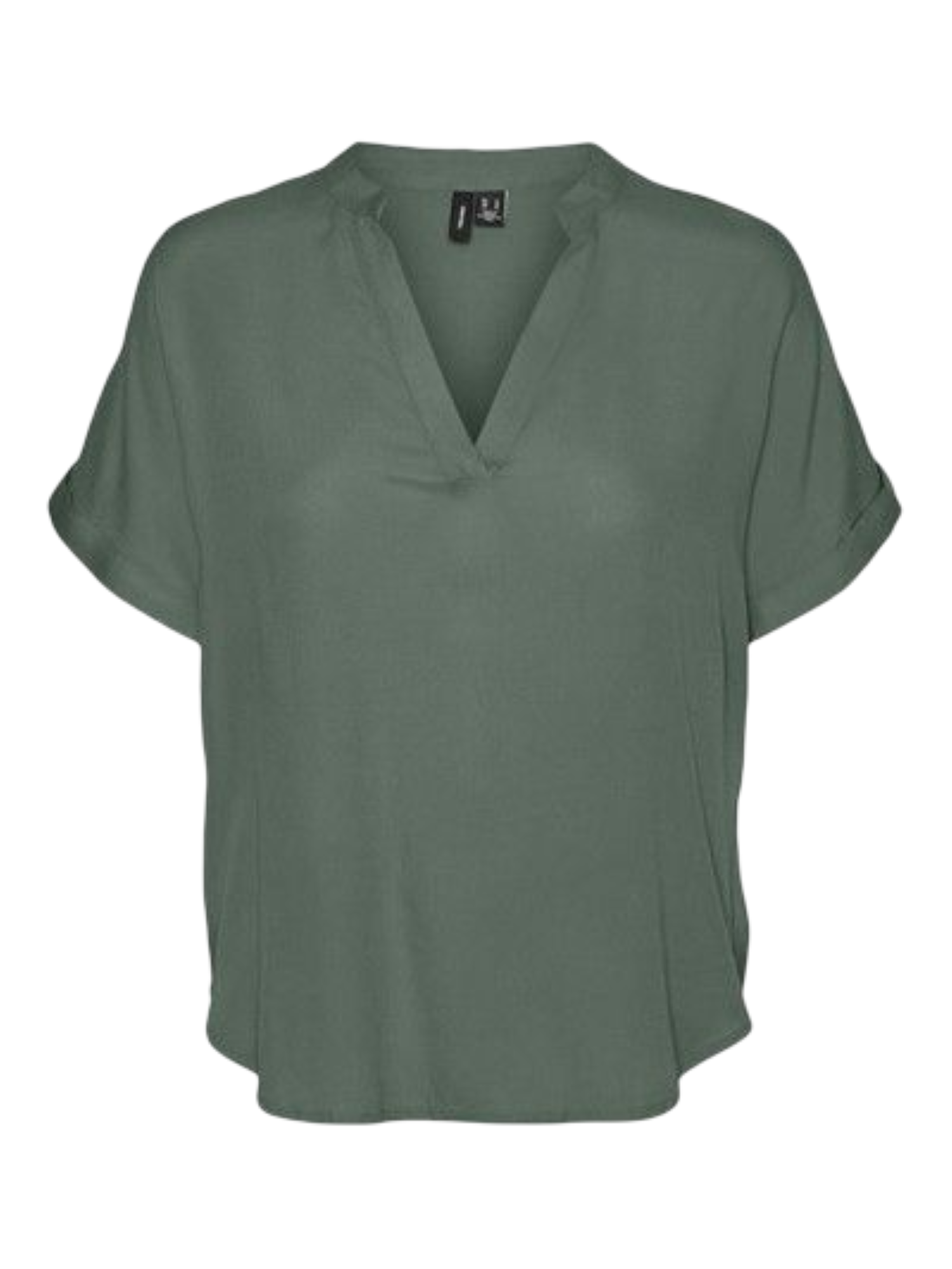 Vero Moda T-shirt manica corta in viscosa verde salvia 10279697 LAUREL WREATH VERO MODA 