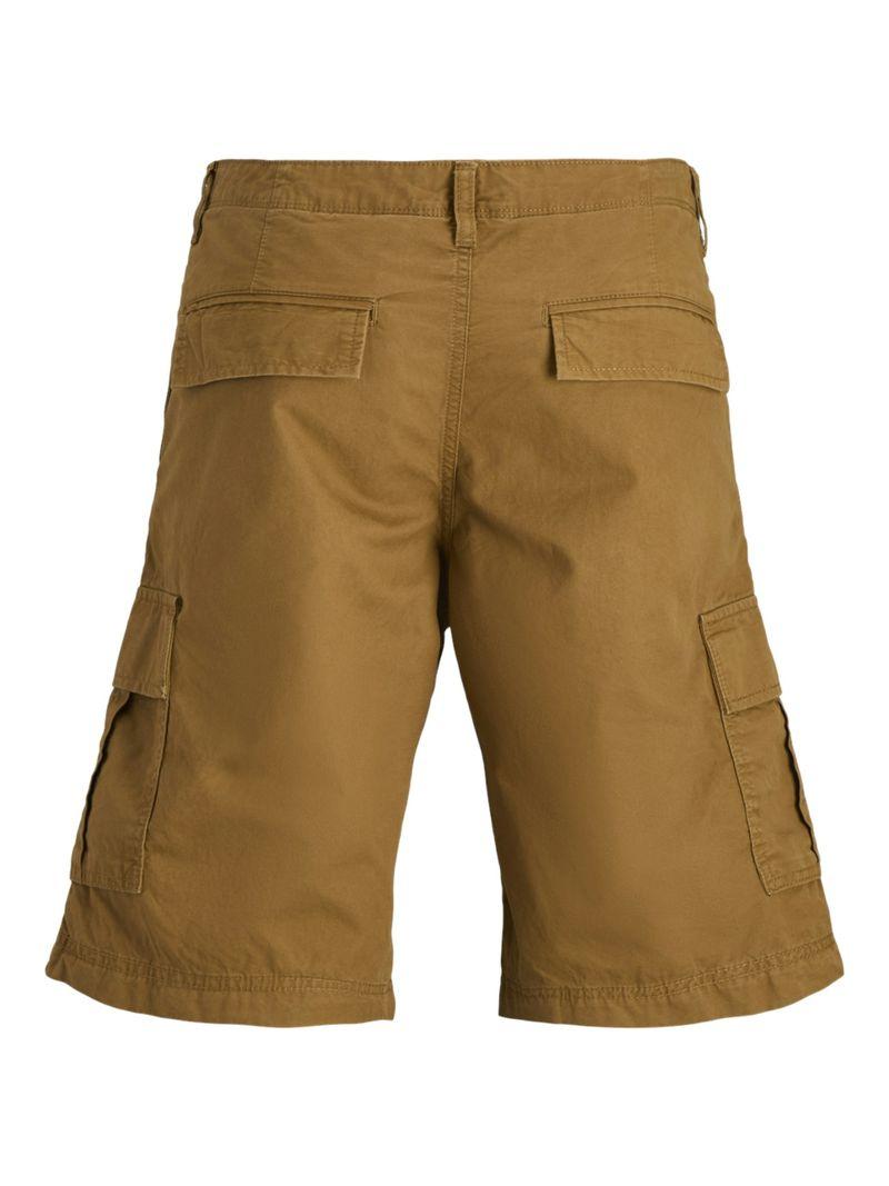 Jack&Jones bermuda in cotone con tasconi nero 12274389 RUBBER JACK&JONES 