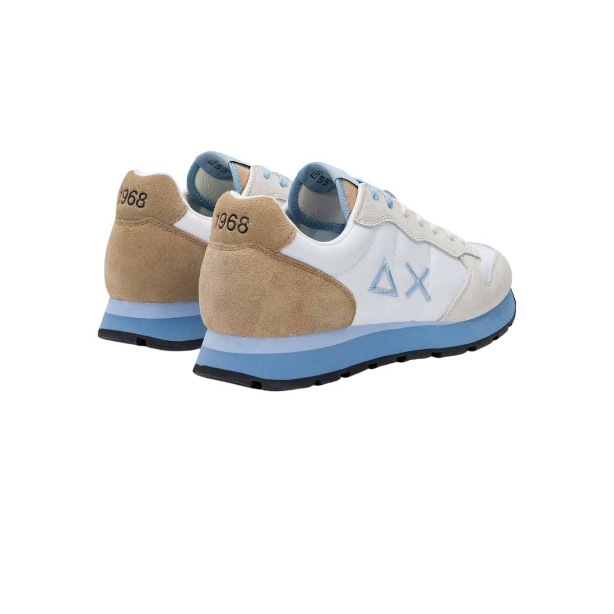 Sun68 sneakers Tom Multicolor in suede e nylon bianco Z35108 BIANCO SUN68 