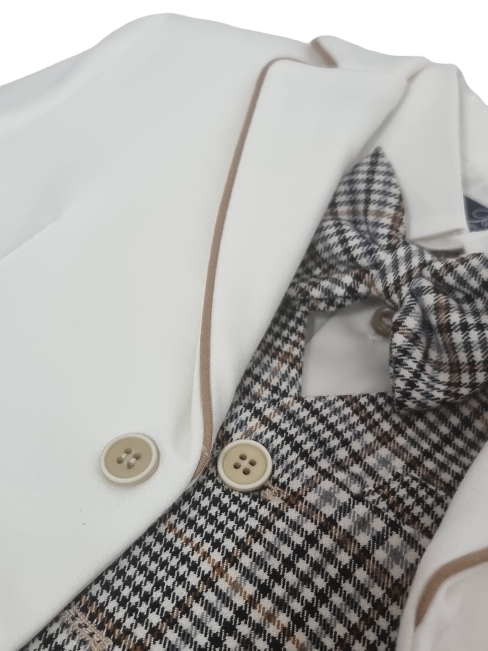 Pascal Kids completo elegante con camicia e gilet beige 24100-5 BEIGE PASCAL KIDS 