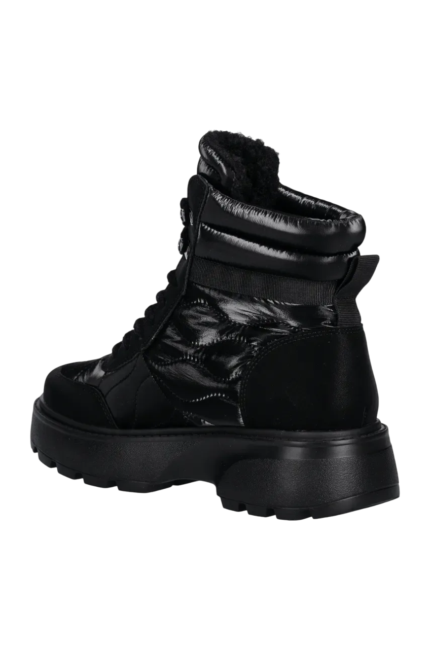 Blauer stivaletti Blanca in nylon ed ecopelle nero F5BLANCA03-NYP BLK BLAUER 